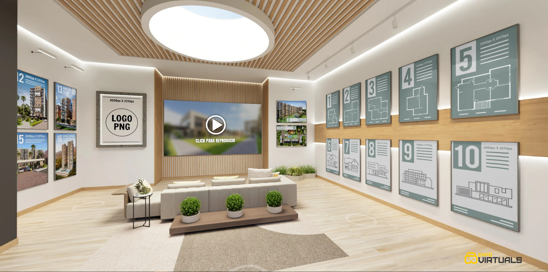 Immersive Showroom UI